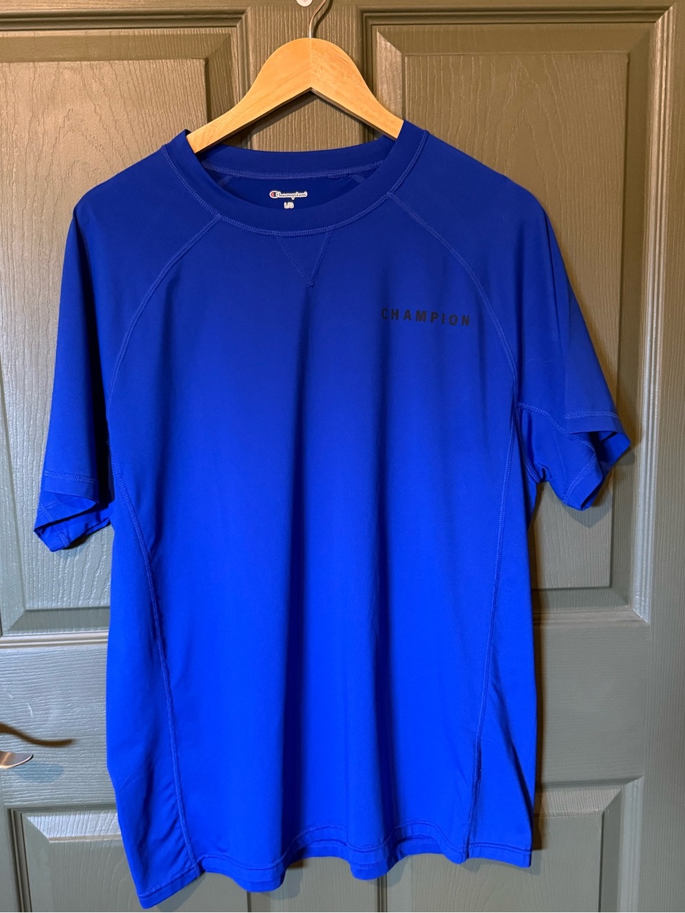 Champion Royal Blue Performance Crewneck Tee